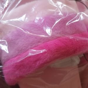 Pink fur slide